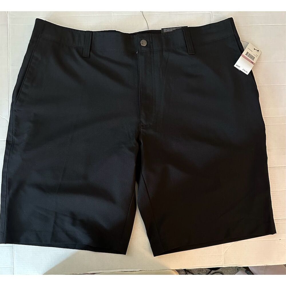 Callaway Men's Black Chino Golf Shorts Standard Size 38 Stretch Waistband